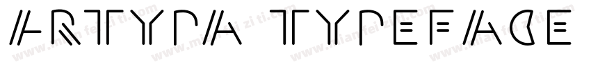 Artypa Typeface字体转换